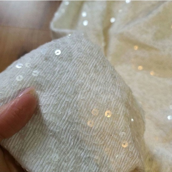 Express Sequined Tank ribbed tank - Picture 4 of 6